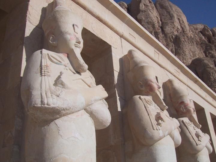 Statues, Temple of Hatshepsut