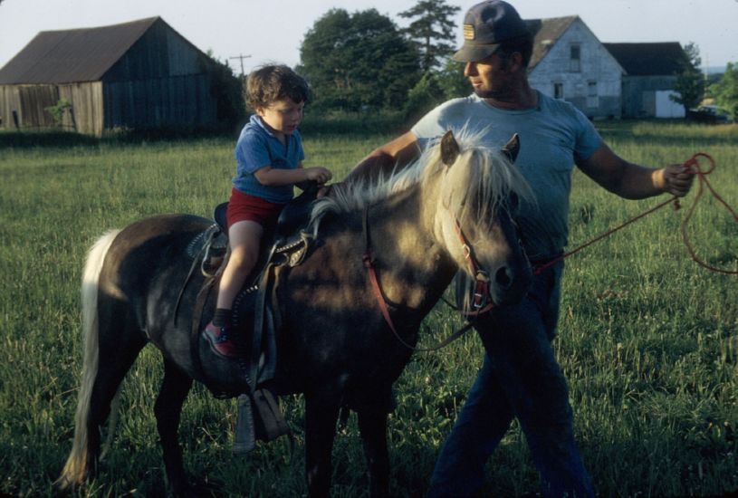  at Windy Acres Farm in Ohio, summer 1975