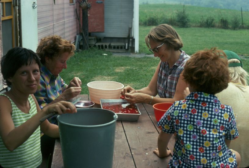  at Windy Acres Farm in Ohio, summer 1975