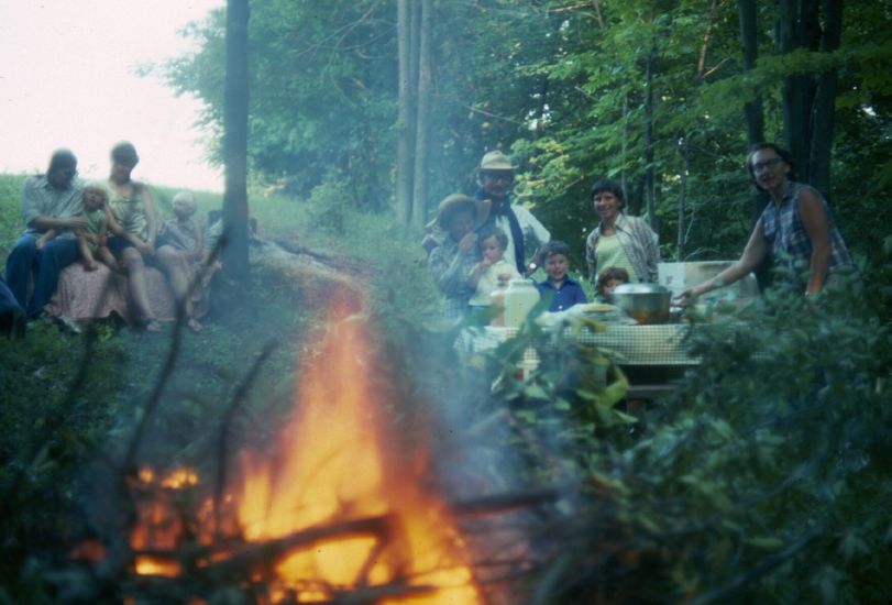  at Windy Acres Farm in Ohio, summer 1975