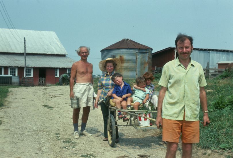  at Windy Acres Farm in Ohio, summer 1975