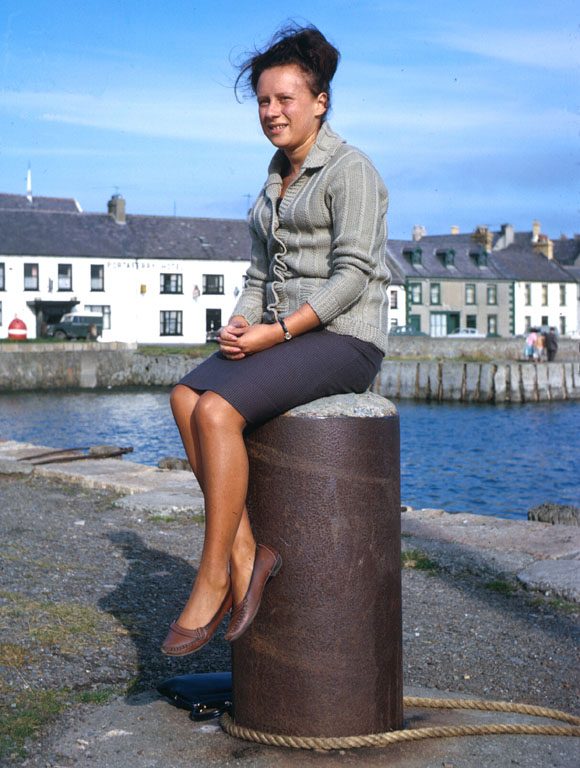 Wendy in Portaferry, summer 1964