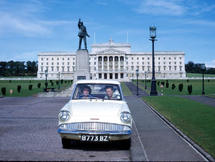  at Stormont Castle, Northern Ireland, summer 1964.  