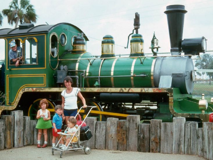  at Busch Gardens, Tampa Bay, Florida, early January 1975