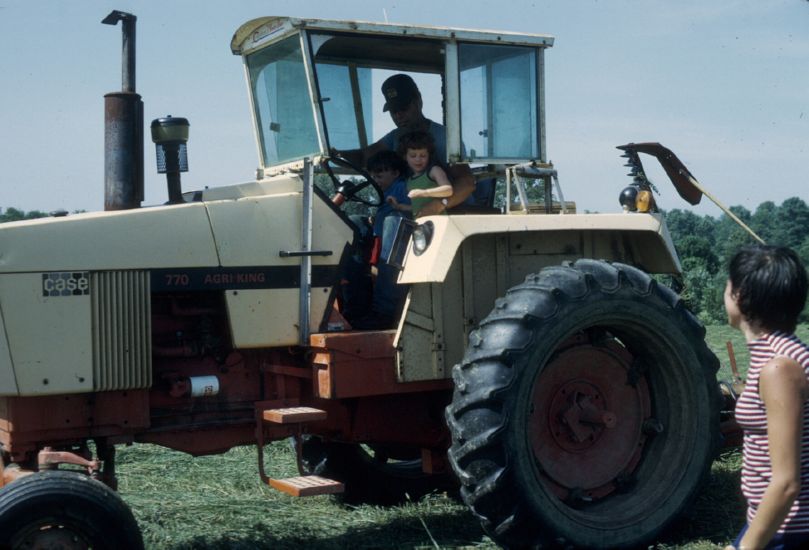  at Windy Acres Farm in Ohio, summer 1975