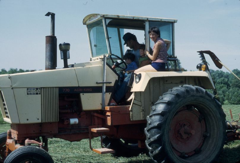  at Windy Acres Farm in Ohio, summer 1975