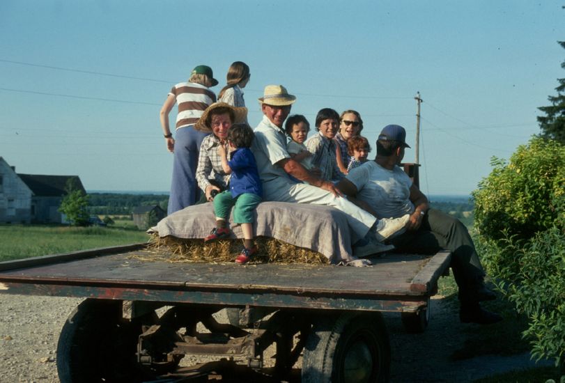  at Windy Acres Farm in Ohio, summer 1975